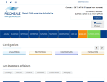 Tablet Screenshot of piscineale.com